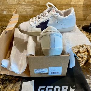 Golden Goose Superstar Sneakers Women's size 7 NEW